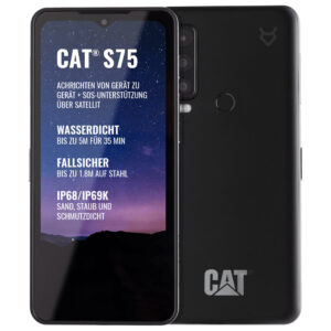 CAT S75 16,7 cm (6.58") Android 12 5G 6 GB 128 GB 5000 mAh Zwart