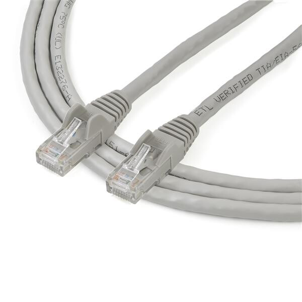 StarTech.com Cat6 patchkabel met snagless RJ45 connectors 2 m, grijs - Afbeelding 2