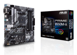 ASUS PRIME B550M-A AMD B550 Socket AM4 micro ATX