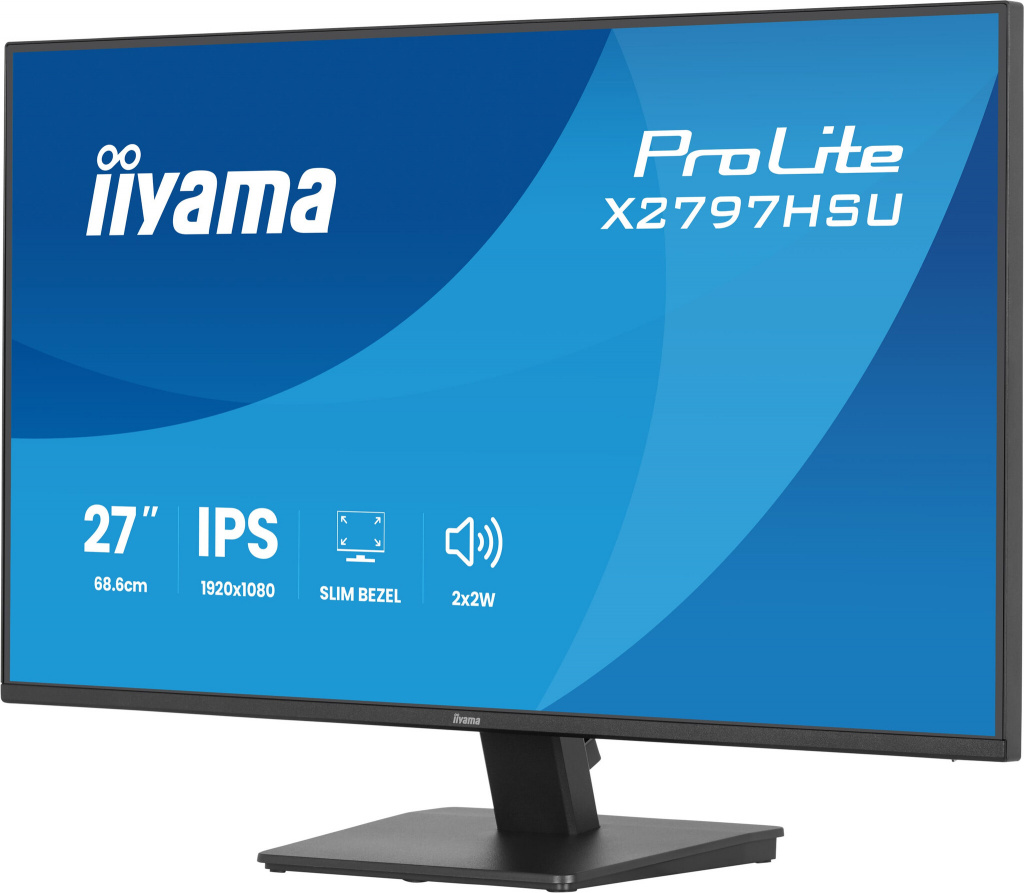 iiyama ProLite X2797HSU-B1 computer monitor 68,6 cm (27") 1920 x 1080 Pixels Full HD LED Zwart - Afbeelding 5