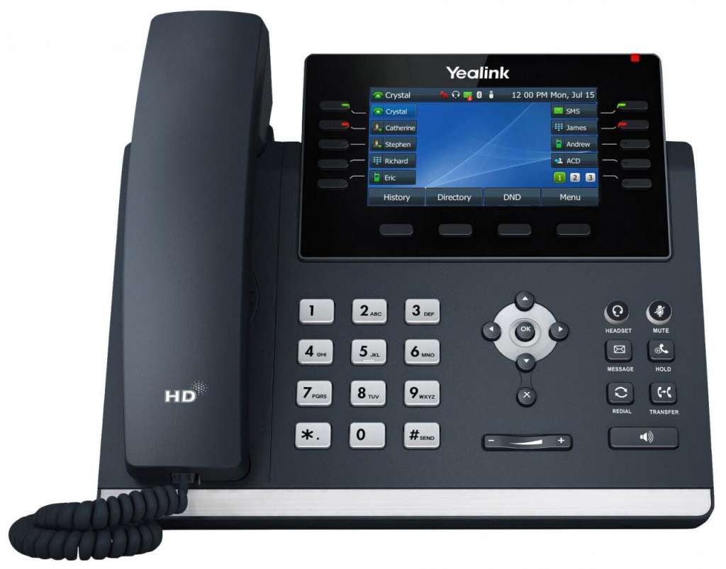 Yealink SIP-T46U IP telefoon Grijs LCD Wifi - Afbeelding 3