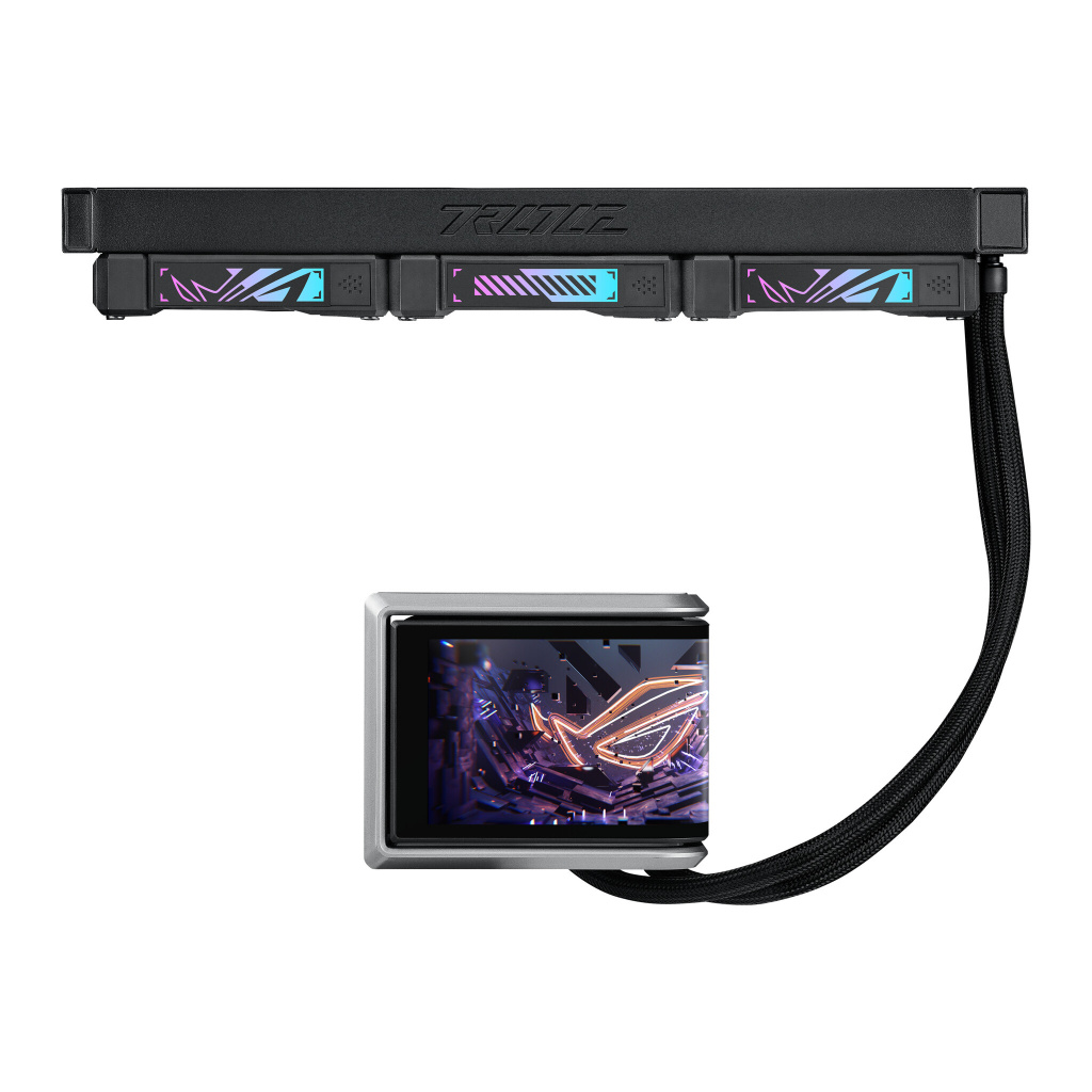 ASUS ROG RYUO IV 360 ARGB Processor Alles-in-één vloeistofkoeler 12 cm Zwart - Afbeelding 9