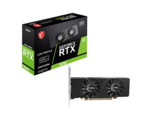 MSI GEFORCE RTX 3050 LP E 6G OC videokaart NVIDIA 6 GB GDDR6