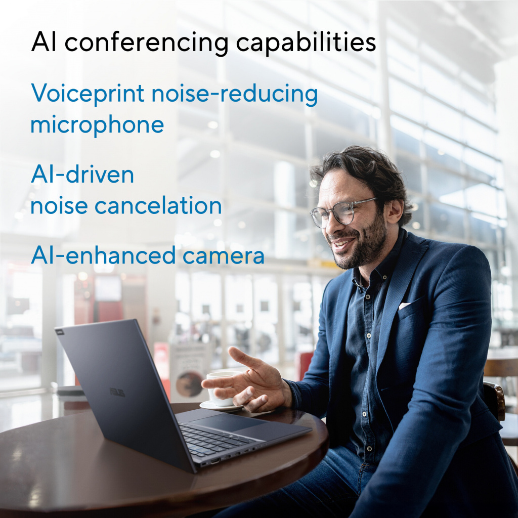 ASUS ExpertBook B9 OLED B9403CVAR-PP1678X Intel Core 7 150U Laptop 35,6 cm (14") WQXGA+ 32 GB LPDDR5x-SDRAM 1 TB SSD Wi-Fi 6E (8 - Afbeelding 11