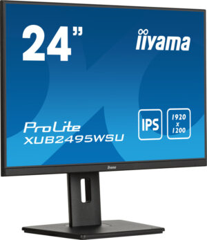 iiyama ProLite XUB2495WSU-B7 computer monitor 61,2 cm (24.1") 1920 x 1200 Pixels WUXGA LED Zwart