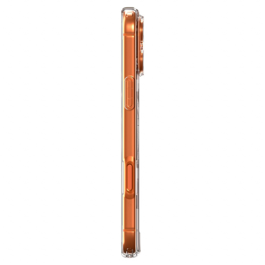 Spigen Ultra Hybrid (MagFit) mobiele telefoon behuizingen 17,5 cm (6.9") Hoes Oranje, Transparant - Afbeelding 4