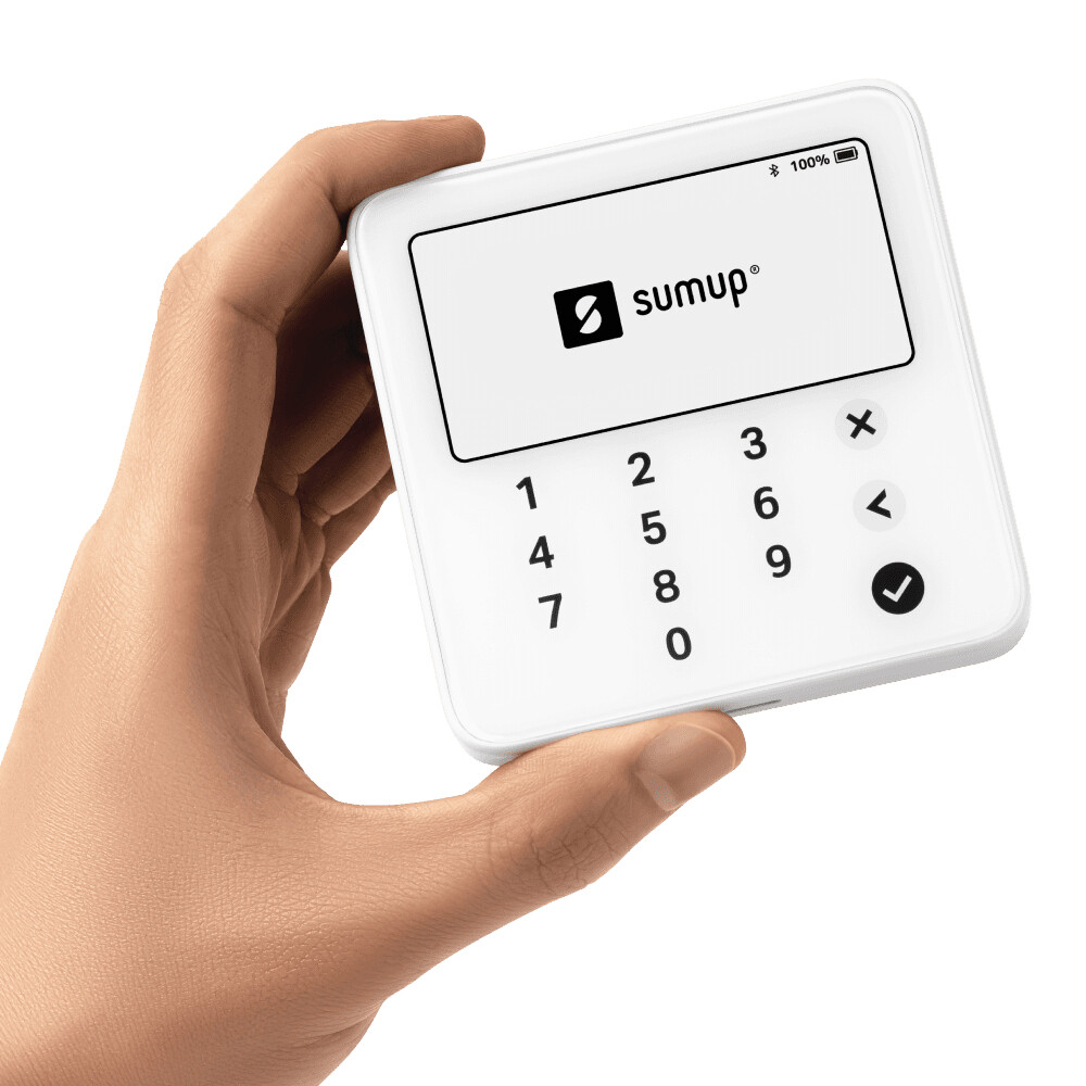 SumUp Solo Lite smart card reader Batterij/Accu Bluetooth Wit - Afbeelding 3