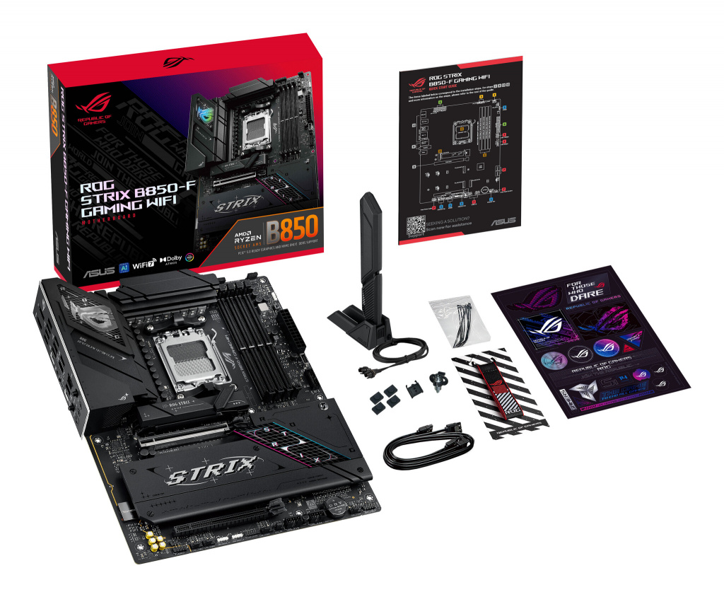 ASUS ROG STRIX B850-F GAMING WIFI AMD B850 Socket AM5 ATX - Afbeelding 15