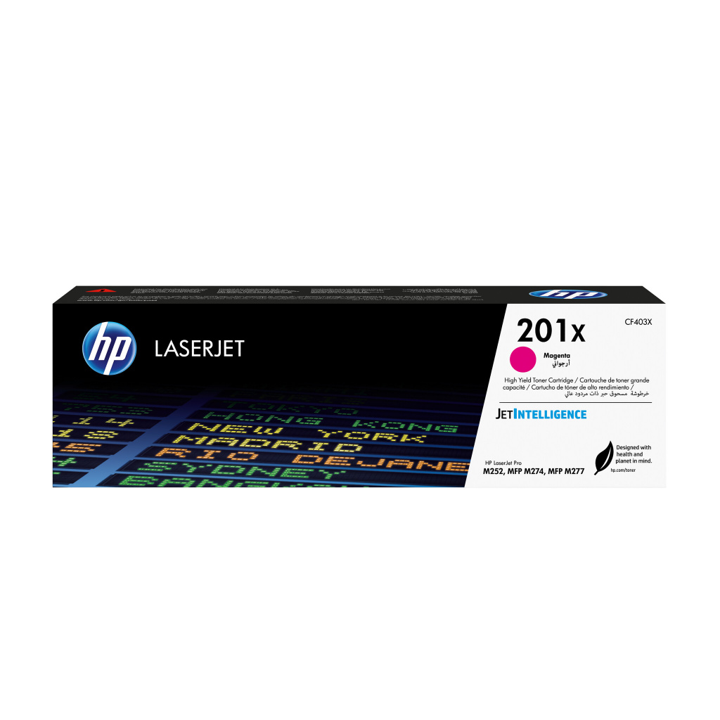 HP 201X originele high-capacity magenta LaserJet tonercartridge