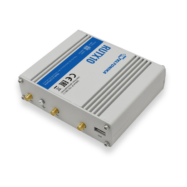Teltonika RUTX10 draadloze router Gigabit Ethernet Dual-band (2.4 GHz / 5 GHz) Grijs - Afbeelding 3