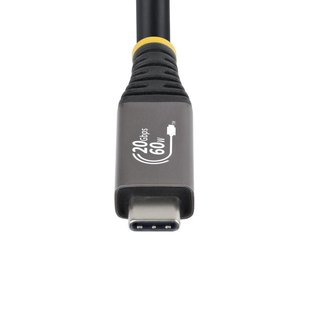 StarTech.com 3m USB4 Kabel, 20Gbps, USB-IF Gecertificeerde USB-C Kabel, 60W PD EPR, 4K 120Hz DP 2.1, TPE Mantel, USB Type-C Kabe - Afbeelding 4