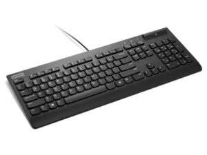 Lenovo Smartcard Wired keyboard II toetsenbord Thuis/Werk USB Amerikaans Engels Zwart