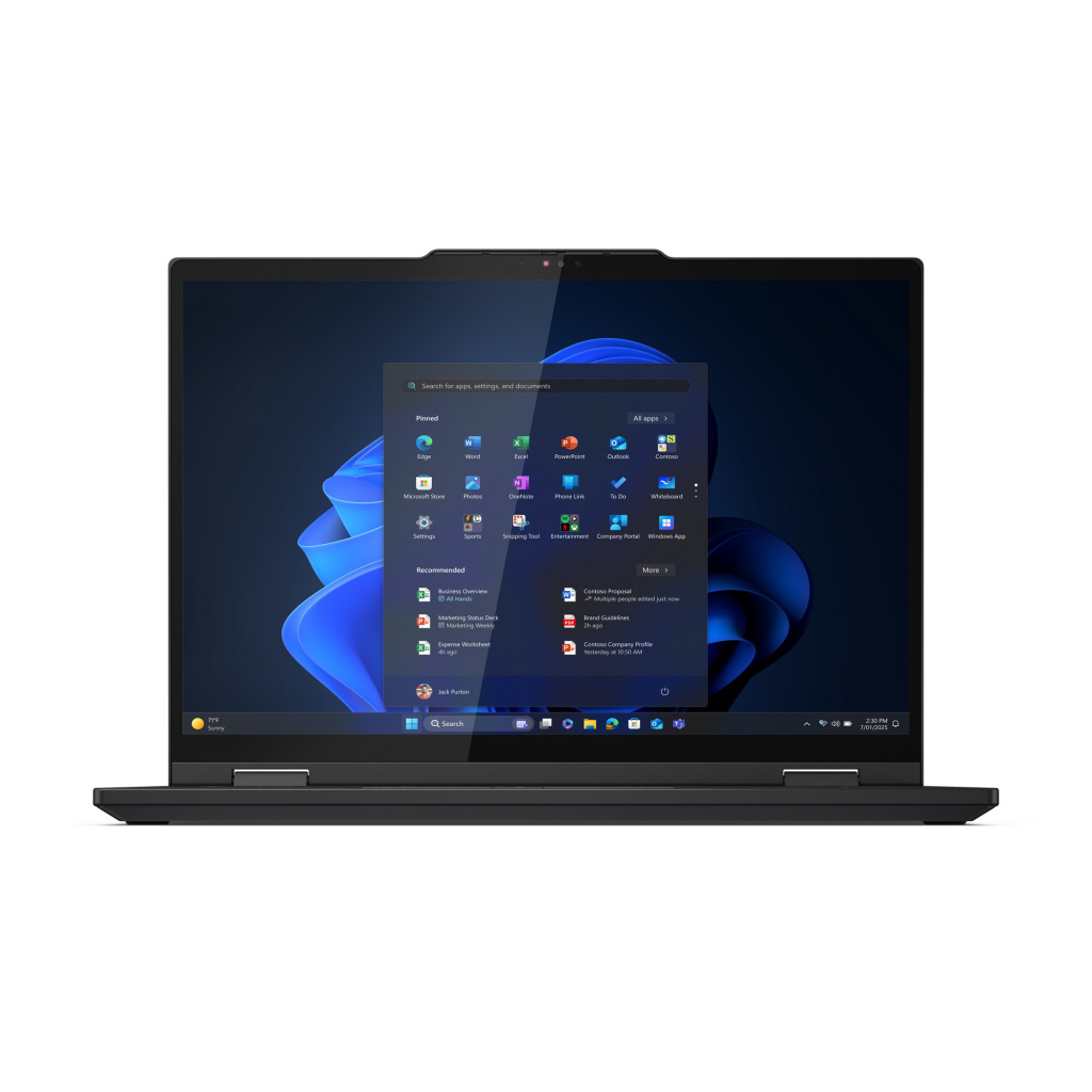 Lenovo ThinkPad T14s 2-in-1 Gen 1 Intel Core Ultra 7 255U Hybride (2-in-1) 35,6 cm (14") Touchscreen WUXGA 32 GB LPDDR5x-SDRAM 1 - Afbeelding 3