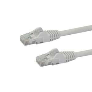 StarTech.com N6PATC10MWH netwerkkabel Wit 10 m Cat6 U/UTP (UTP)