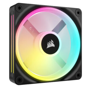 Corsair CUE LINK QX120 RGB Computer behuizing Ventilator 12 cm Zwart, Wit 1 stuk(s)