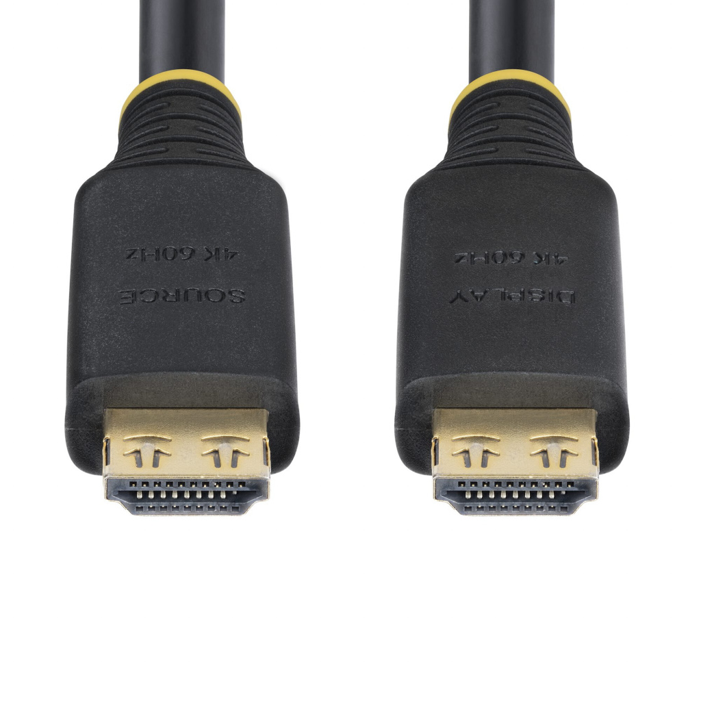 StarTech.com 15m Actieve High Speed HDMI Kabel met Grip Connectors, 4K 60Hz/1440p 144Hz, HDR10/HDCP 2.2/ARC, 18Gbps, UHD HDMI Ka - Afbeelding 5