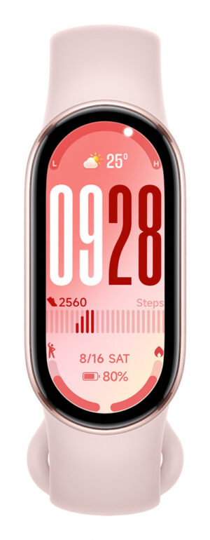 Xiaomi Smart Band 10 Rose AMOLED Polsband activiteitentracker 4,37 cm (1.72") Roze