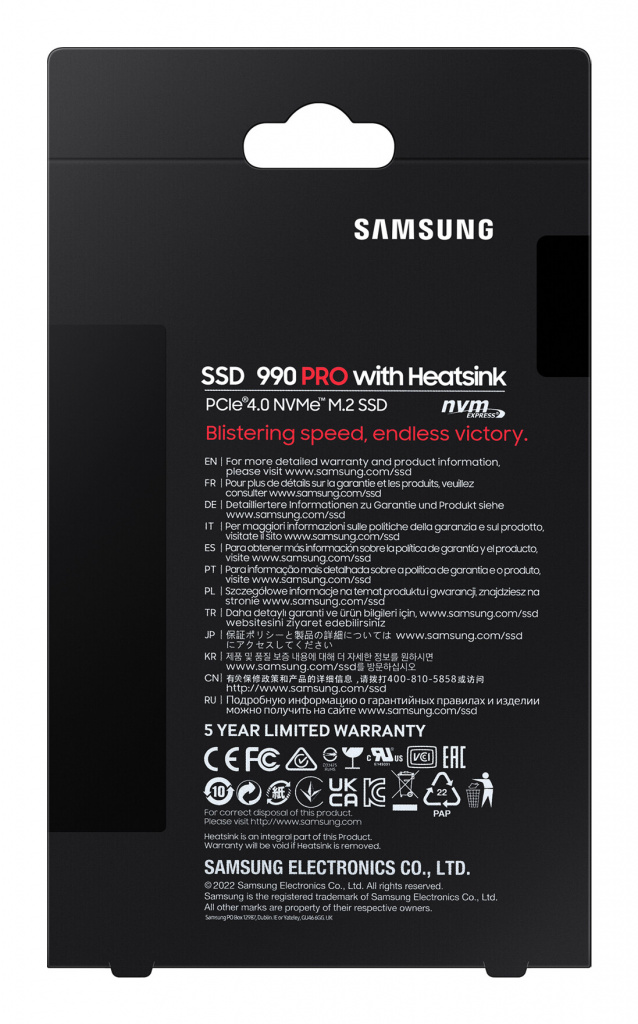 Samsung 990 PRO 2 TB M.2 PCI Express 4.0 NVMe V-NAND MLC - Afbeelding 9