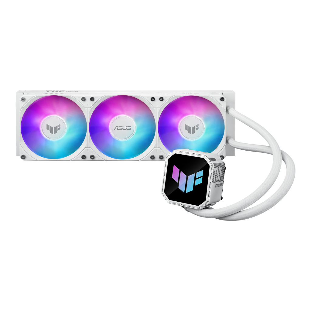 ASUS TUF Gaming LC III 360 ARGB White Edition Computer behuizing Alles-in-één vloeistofkoeler 12 cm Wit - Afbeelding 4