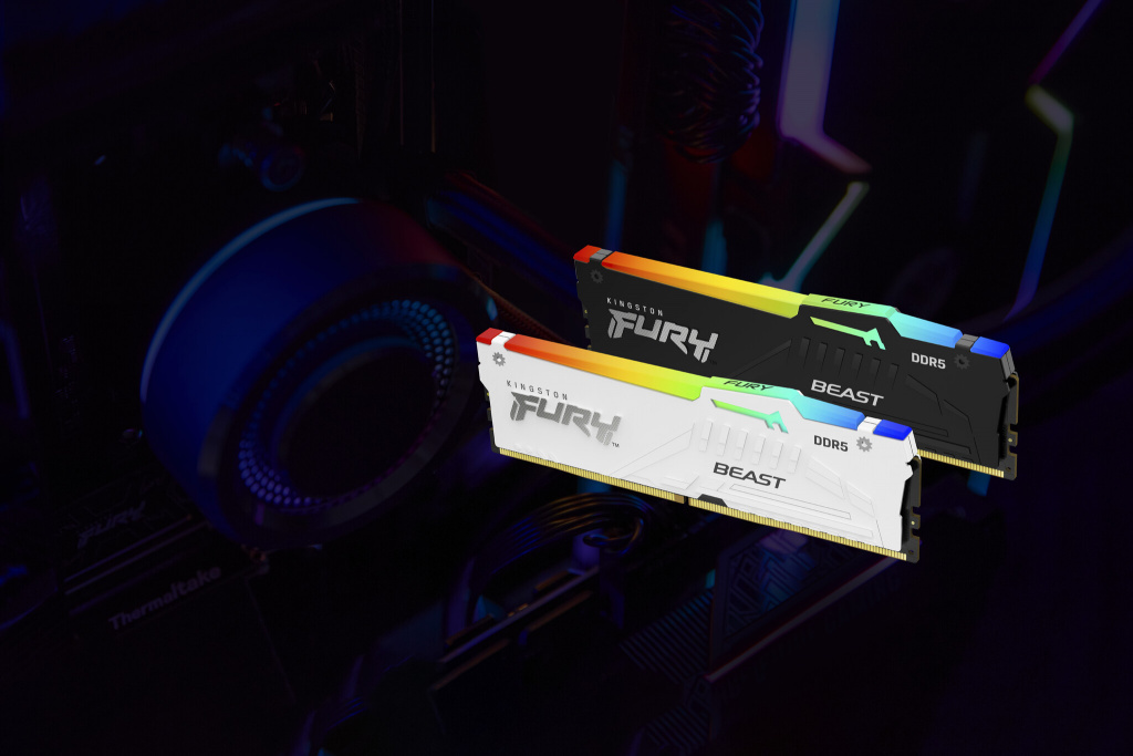 Kingston Technology FURY Beast 32GB 6000MT/s DDR5 CL30 DIMM (Kit van 2) White RGB EXPO - Afbeelding 6