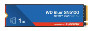 Western Digital WD Blue SN5100 1 TB M.2 PCI Express 4.0 NVMe QLC 3D NAND
