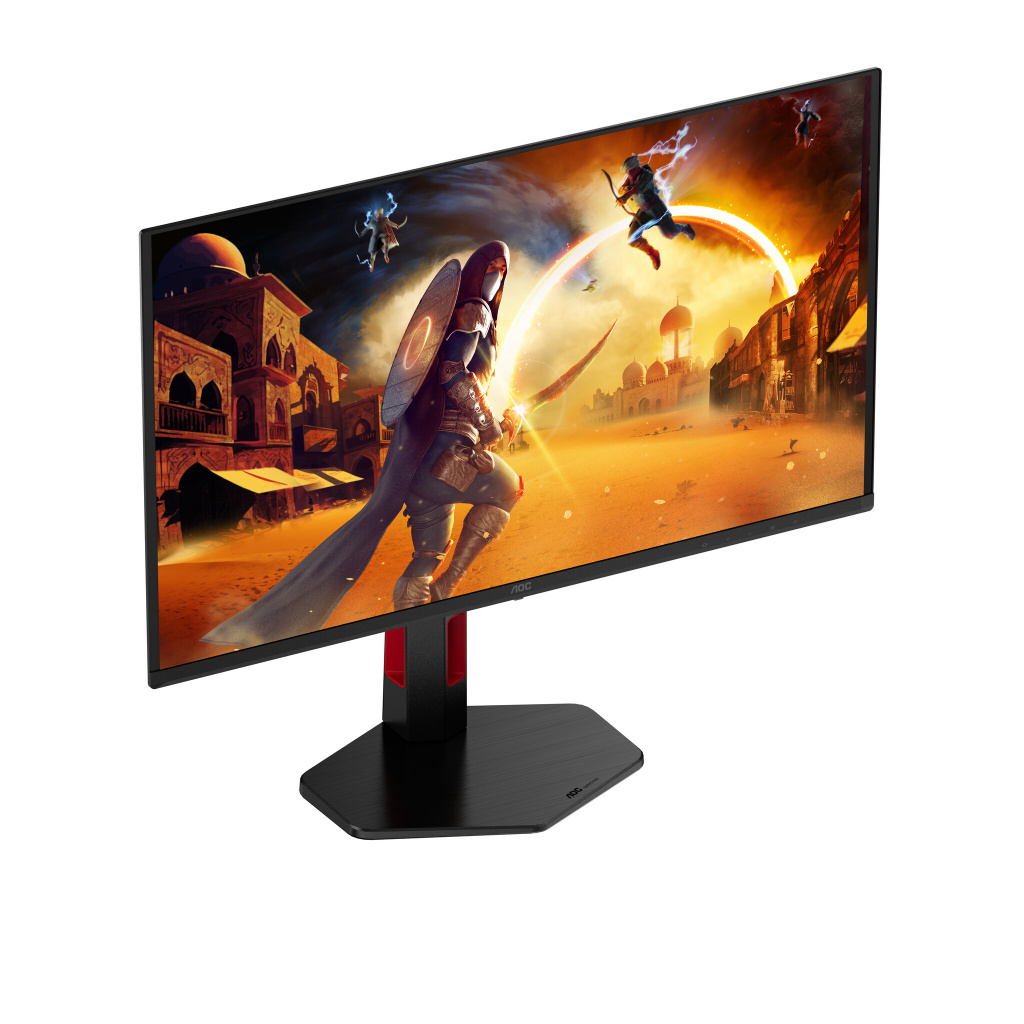 AOC G4 Q27G4ZDR computer monitor 67,3 cm (26.5") 2560 x 1440 Pixels Quad HD QD-OLED Zwart, Rood - Afbeelding 5