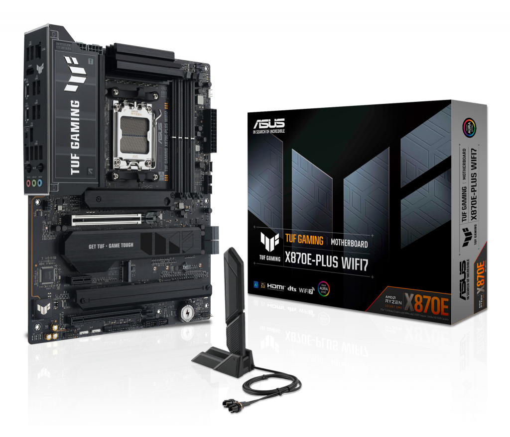 ASUS TUF GAMING X870E-PLUS WIFI7 AMD X870E Socket AM5 ATX - Afbeelding 2