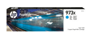 HP 973X originele cyaan high-capacity PageWide cartridge