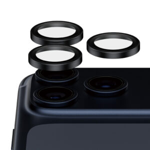 PanzerGlass ® Hoops® Ceramic II Camera Lens Protector iPhone 17 Pro | iPhone 17 Pro Max | iPhone 16 Pro | 16 Pro Max Doorzichtig