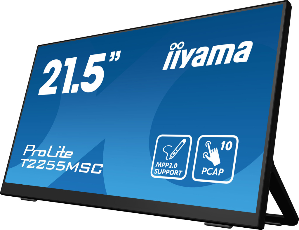 iiyama ProLite T2255MSC-B1 computer monitor 54,6 cm (21.5") 1920 x 1080 Pixels Full HD LCD Touchscreen Zwart - Afbeelding 4
