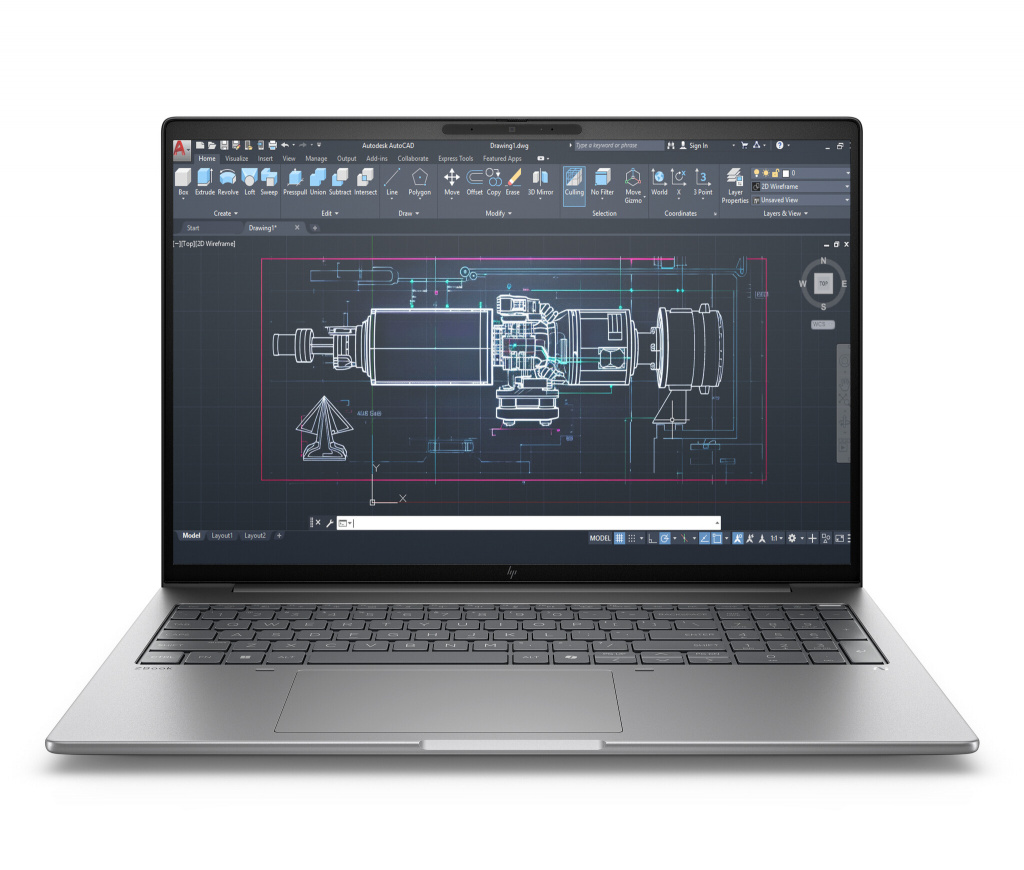 HP ZBook 8 G1i Wolf Pro Security Edition Intel Core Ultra 7 255H Mobiel werkstation 40,6 cm (16") WUXGA 32 GB DDR5-SDRAM 1 TB SS