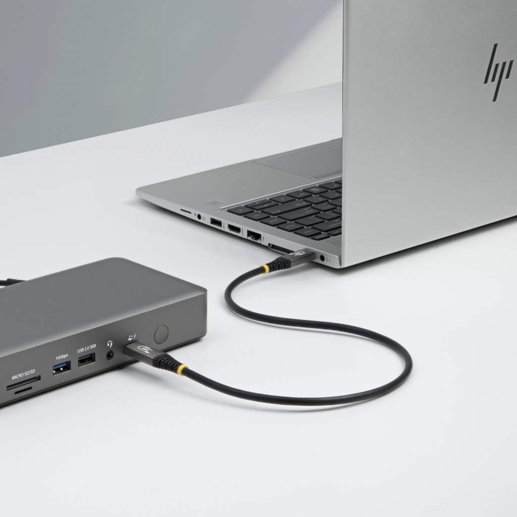StarTech.com 1,5m USB4 Kabel, 80Gbps, USB-IF Gecertificeerde USB-C Kabel, 240W PD, 8K 120Hz/4K 240Hz, DP2.1, DP80, Thunderbolt 4 - Afbeelding 6