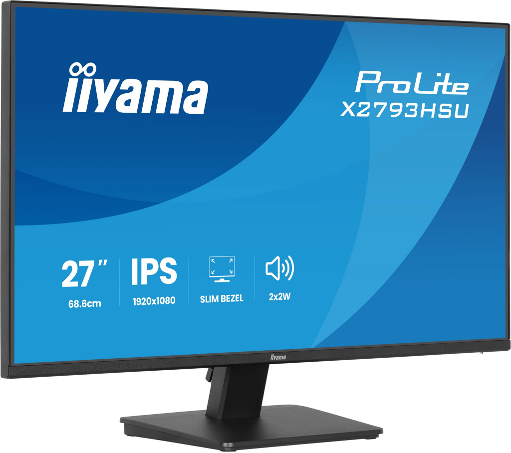 iiyama ProLite X2793HSU-B1 computer monitor 68,6 cm (27") 1920 x 1080 Pixels Full HD LED Zwart - Afbeelding 3