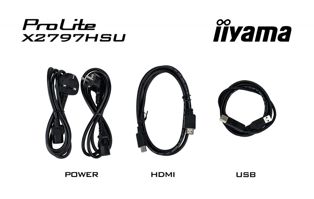 iiyama ProLite X2797HSU-B1 computer monitor 68,6 cm (27") 1920 x 1080 Pixels Full HD LED Zwart - Afbeelding 11