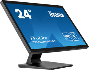 iiyama ProLite T2438MSC-B1 computer monitor 60,5 cm (23.8") 1920 x 1080 Pixels Full HD LED Touchscreen Zwart
