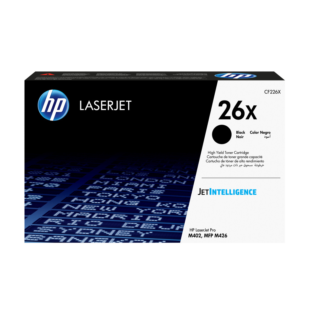 HP 26X originele high-capacity zwarte LaserJet tonercartridge