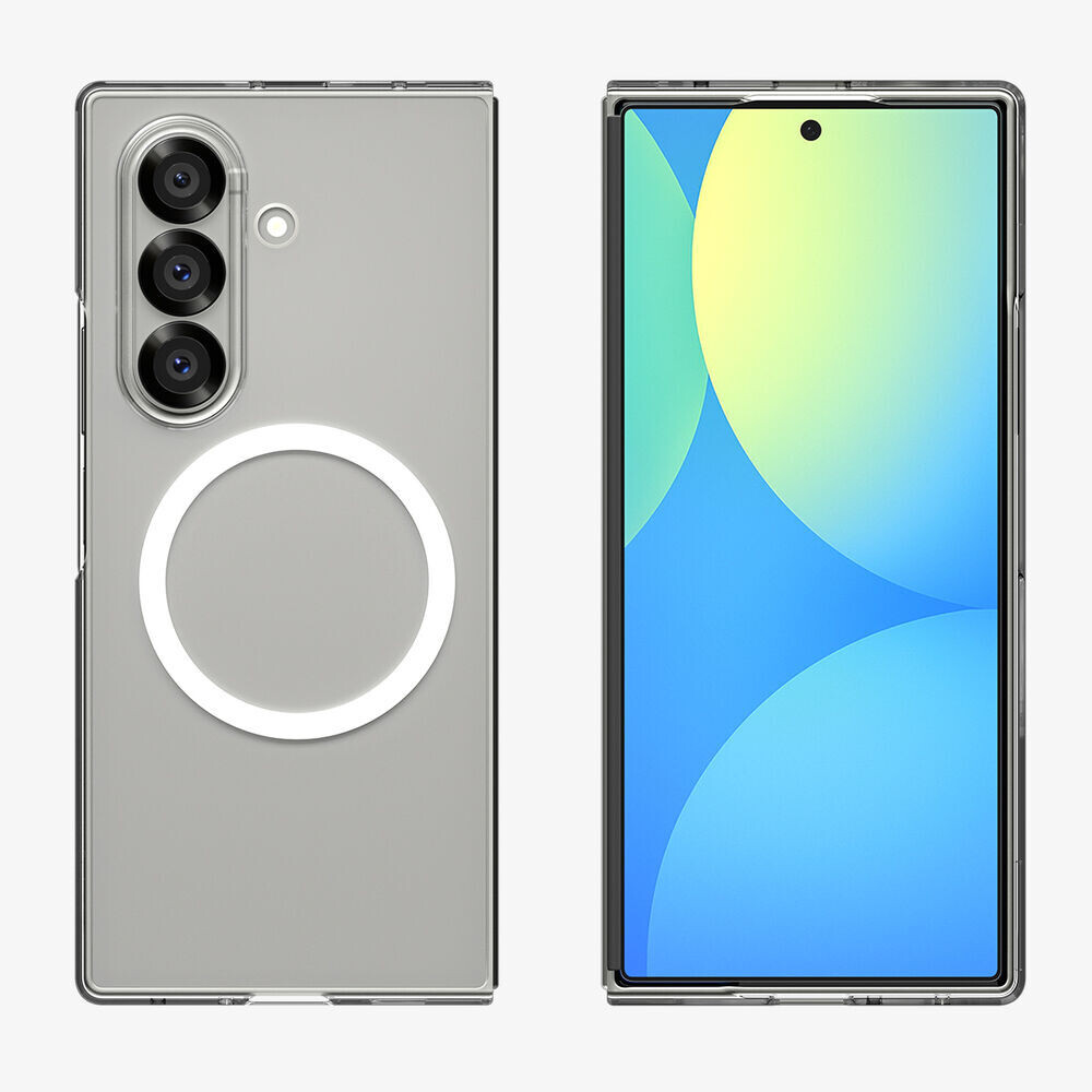 Spigen Air Skin (MagFit) mobiele telefoon behuizingen 20,3 cm (8") Hoes Transparant, Wit - Afbeelding 4