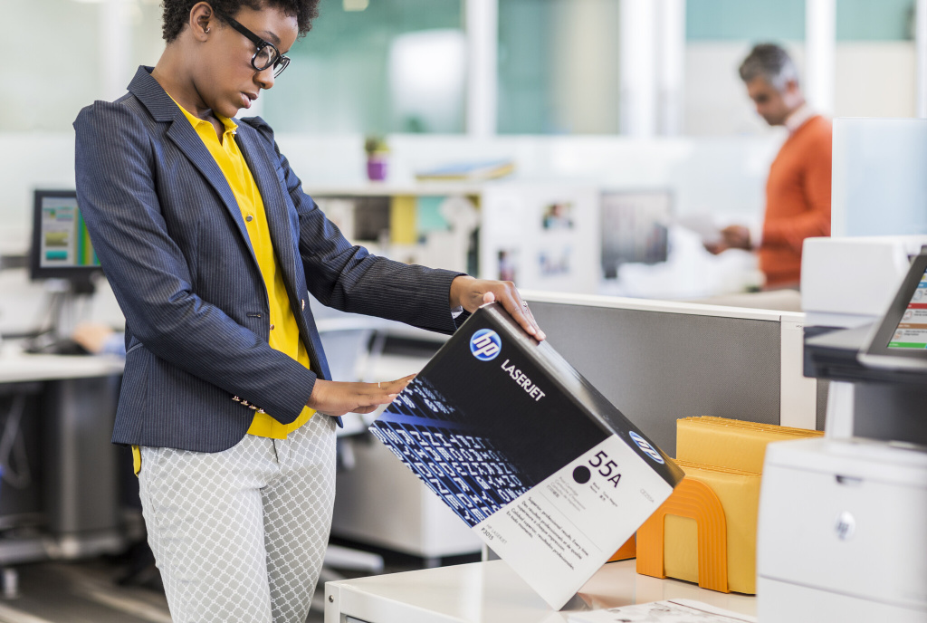 HP 55A originele zwarte LaserJet tonercartridge - Afbeelding 6