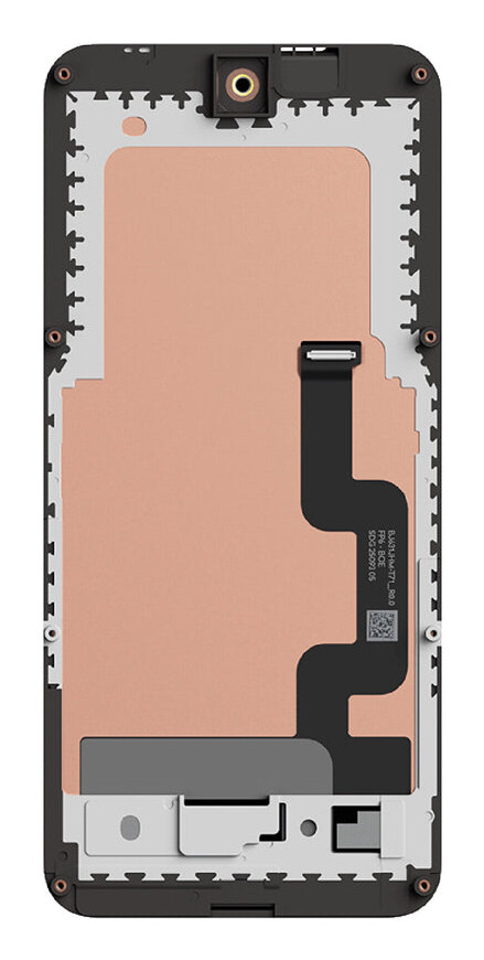 Fairphone F6DISP-1ZW-WW1 mobiele telefoon onderdeel Beeldscherm Zwart - Afbeelding 2