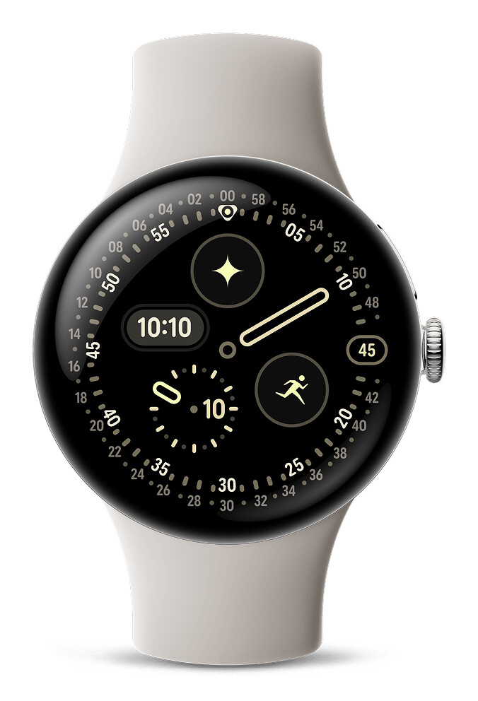 Google Pixel Watch 4 AMOLED 41 mm Digitaal Touchscreen Zilver Wifi GPS - Afbeelding 3
