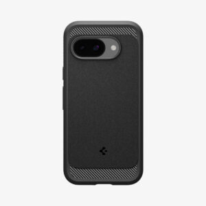 Spigen Rugged Armor (MagFit) mobiele telefoon behuizingen 16 cm (6.3") Hoes Zwart