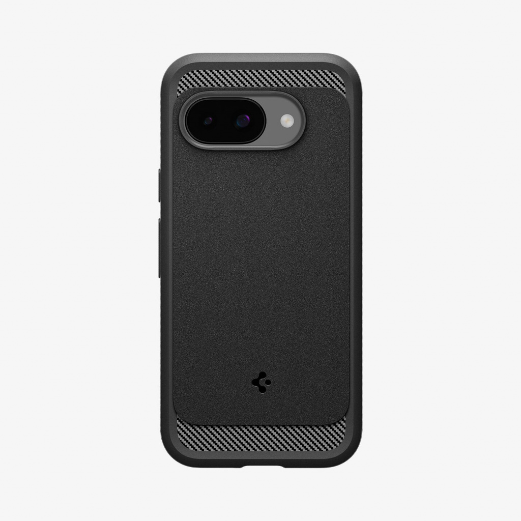 Spigen Rugged Armor (MagFit) mobiele telefoon behuizingen 16 cm (6.3") Hoes Zwart