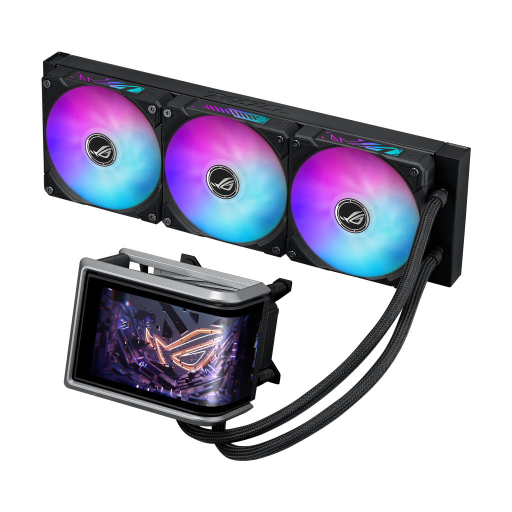 ASUS ROG RYUO IV 360 ARGB Processor Alles-in-één vloeistofkoeler 12 cm Zwart - Afbeelding 8