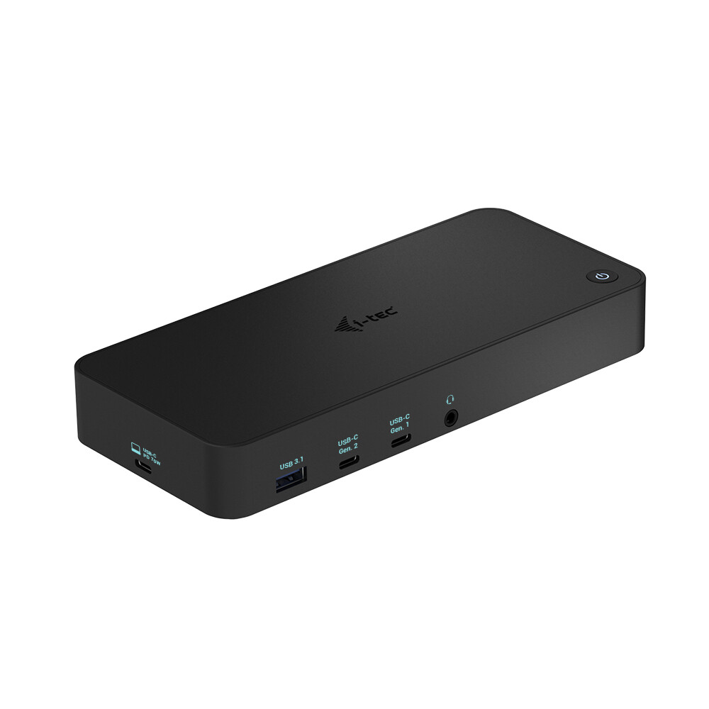 i-tec USB 3.0 / USB-C / Thunderbolt, 3x 4K Docking Station + Power Delivery 100W - Afbeelding 2