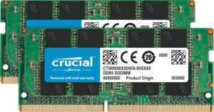 Crucial CT2K16G4SFRA32A geheugenmodule 32 GB 2 x 16 GB DDR4 260-pin SO-DIMM