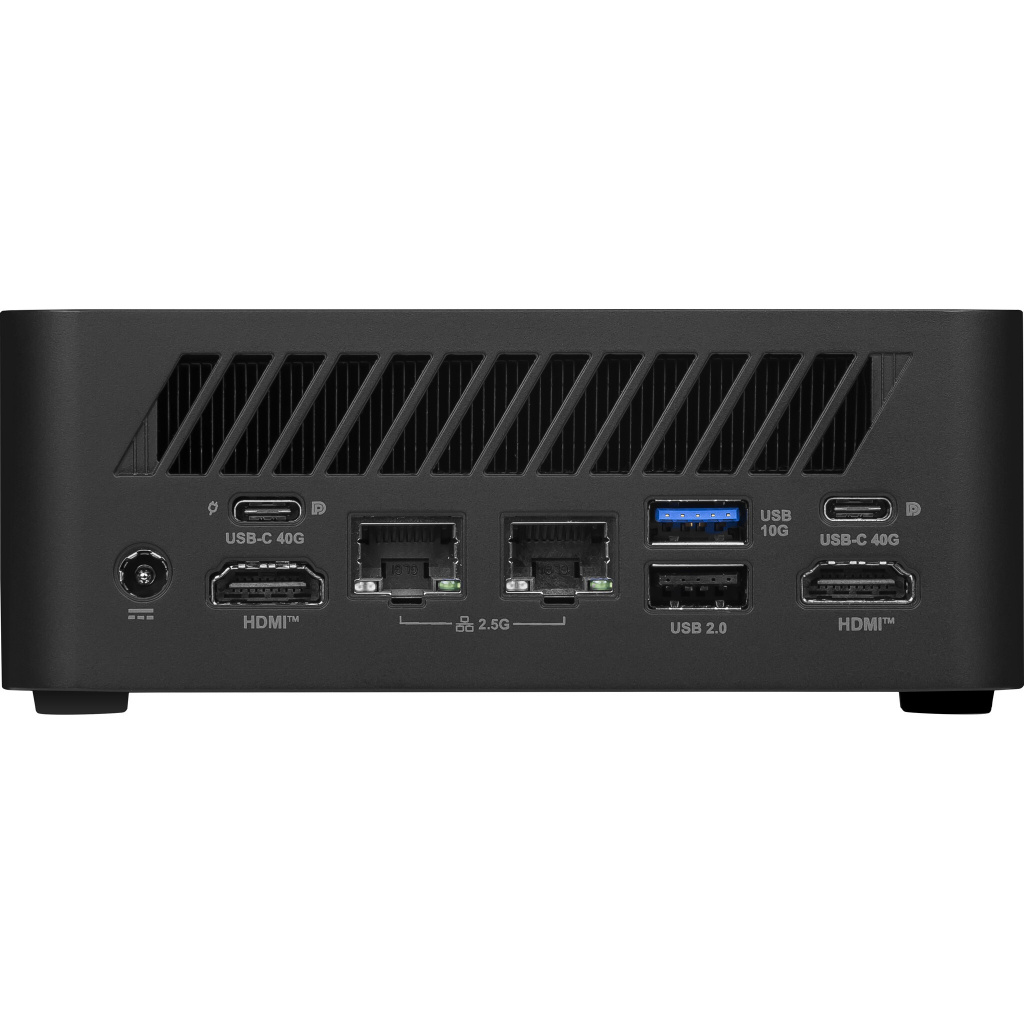 MSI Cubi AI 8M-008BEU Cube Zwart 8645HS AMD SoC 4,3 GHz Ingebouwde luidsprekers - Afbeelding 4