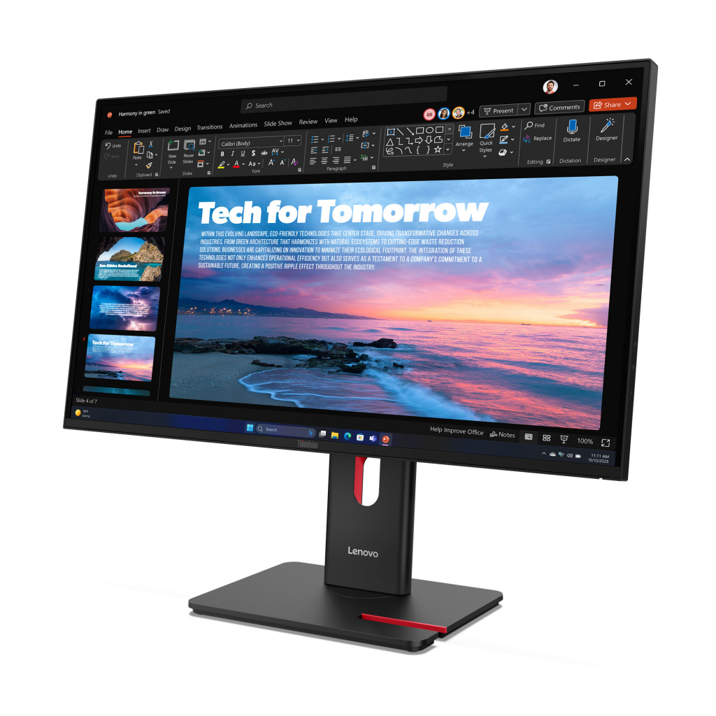 Lenovo ThinkVision T27QD-40 Monitor - Afbeelding 4