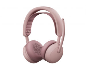 Logitech Zone Wireless 2 ES for Business Headset Draadloos Hoofdband Business/Everyday USB Type-C Bluetooth Roze