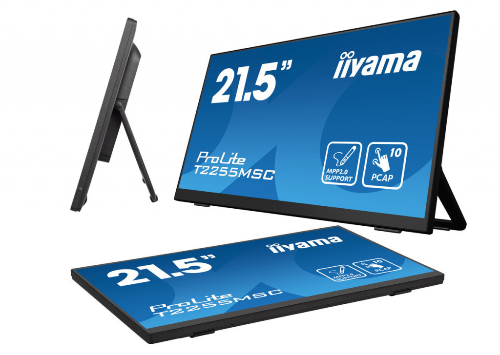 iiyama ProLite T2255MSC-B1 computer monitor 54,6 cm (21.5") 1920 x 1080 Pixels Full HD LCD Touchscreen Zwart - Afbeelding 8