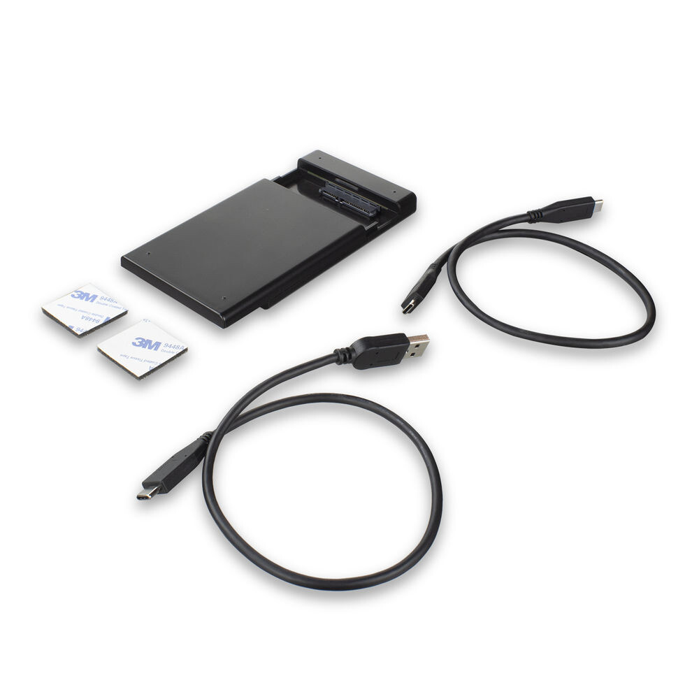 ACT 2.5" SATA hard drive behuizing, schroefloos, USB-C 3.2 Gen2 - Afbeelding 4